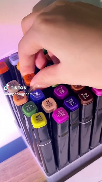 Hướng Dẫn Vẽ Màu Marker Không Bị Lem