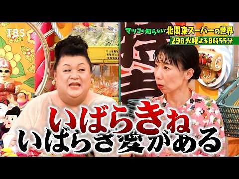 『マツコの知らない世界』10/29(火) 群馬/栃木/茨城…北関東スーパーSP【TBS】