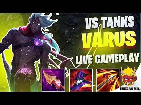 AP Varus vs FULL TANK Comp! - Wild Rift HellsDevil Plus Gameplay