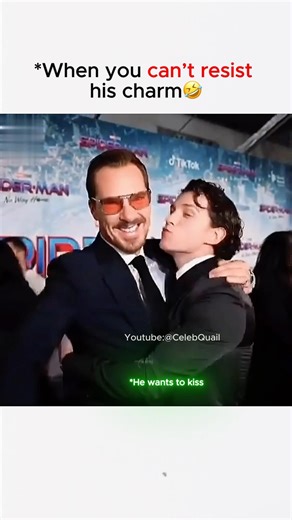 When you can’t resist his charm #Tomholland #BenedictCumberbatch
