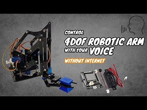 4DOF Robotic Arm - Offline Voice Command Function: Code and Diagram