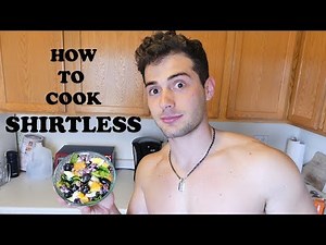 How To Cook Shirtless - Delicious Spinach Salad