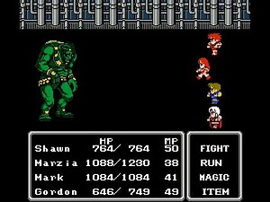 Final Fantasy II (NES) - Dreadnought - Hill Gigas