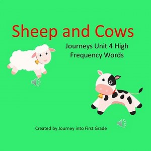 Journeys Unit 4 High Frequency Word Practice Distance Learning