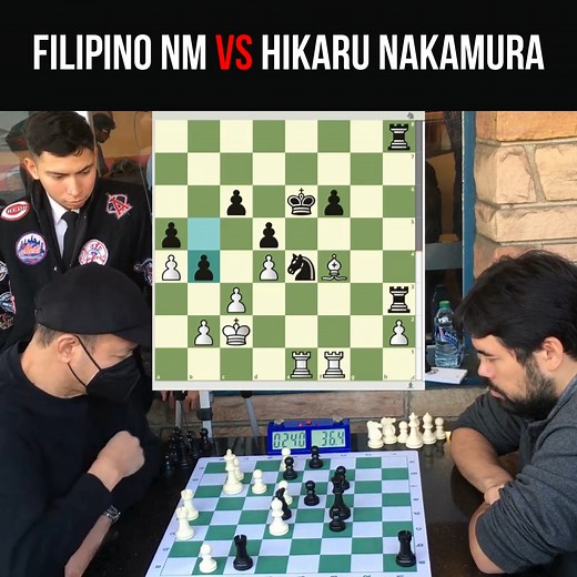 159K views · 1.8K reactions | GM Hikaru wasn't aware he's playing against Filipino NM Sting Ray! #chess #fblifestyle | Chess Everyday | Facebook