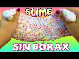 ♥ DIY: ¡¡CRUNCHY SLIME!! Slime Casero Crujiente Multicolor SIN BÓRAX - Satisfying Vídeo♥