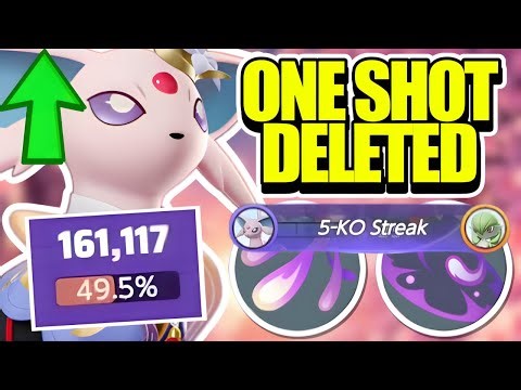 This ESPEON BUFF Gave Me a PENTA KO 😳🔥 | Pokemon Unite