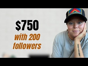 Step-By-Step: How I Landed a $750 Brand Deal With Only 200 Followers