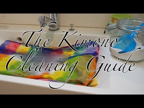 How to Clean Kimono