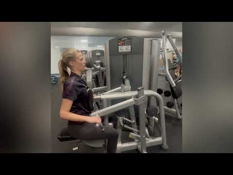 Upper Body Machine Weights: Horizontal Pull: Seated Rows￼