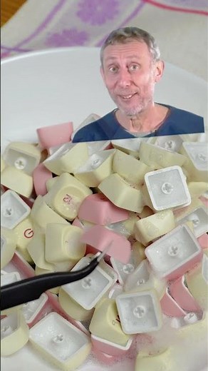 Satisfying Mechanical Keyboard Deep Clean & Disassembly Timelapse #keyboardcleaning