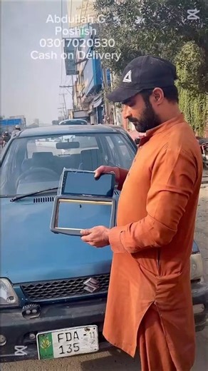Mehran car Android with frame install #abdullahgposhish #03017020530 cod #suzuki #mehran #cars#viral