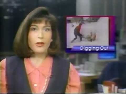 WIXT Channel 9 News - Blizzard Of 93 - Syracuse NY - 3/14/93
