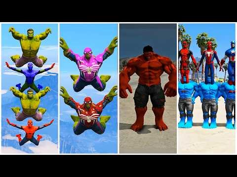 SUPERHERO MEGA BATTLE #60 Marvel vs DC Showdowns Venom VS Spiderman VS Ironman VS Hulk
