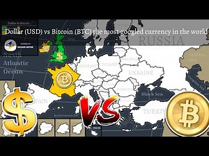 Dollar (USD) vs Bitcoin (BTC) the most googled currency in the world