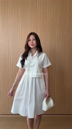 feeling super girly in this cute dress 🥰🤍