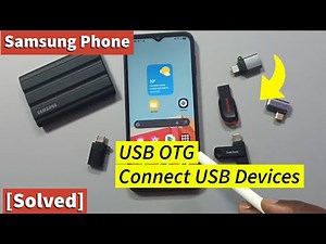 How to Use USB OTG and Connect USB Devices to Samsung Galaxy A17 5G