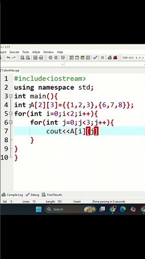 C++ 2D Array Printing in Just 15 Seconds | Beginner Friendly