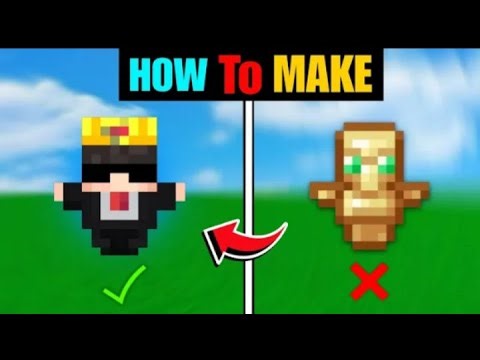 How to add your own skin on to totem of undying in mojo,pojav,all,pc,pe launcher