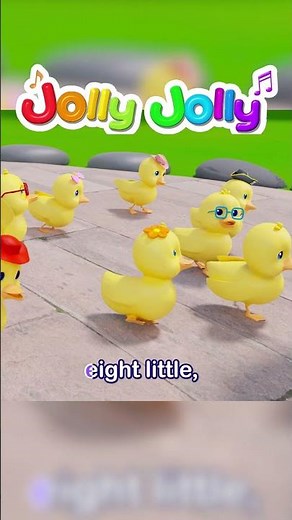 Playtime with Ten little duckies | Counting is easy | Shorts | Jolly Jolly - Nursery Rhymes