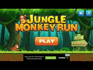 JUNGLE MONKEY RUN WALKTHROUGH by Let's Explore Games - Dailymotion
