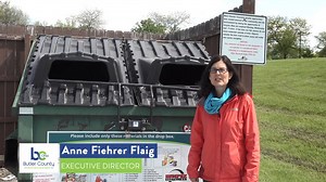 Let's recycle right! The Butler County Recycling and Solid Waste District has worked with Rumpke Waste & Recycling to update the lids of community recycling drop off bins to help reduce contamination at free, neighborhood collection sites including West Chester Recycling Center locations. https://youtu.be/Qw0ivIlTIoU | West Chester Township - Government