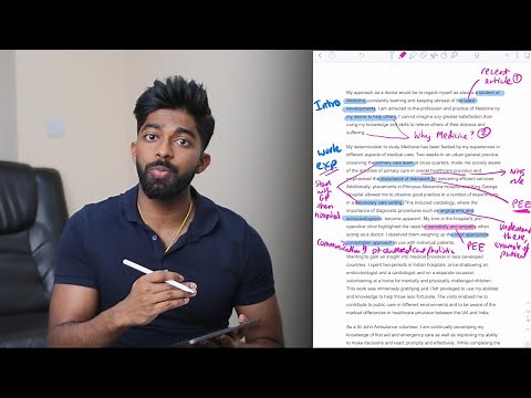 Medicine personal statement | FULL BREAKDOWN