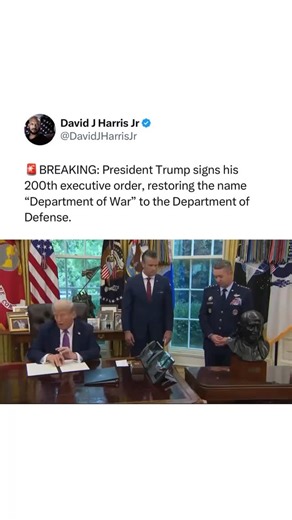 Historic, one for the history books! | David J Harris Jr.