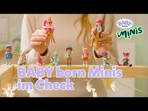 Die Minis von BABY born: Beweglichkeit, Accessoires und Farbwechsel im Check 🥰 | BABY born