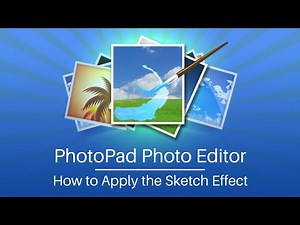 Turn a Photo into a Sketch | PhotoPad Photo Editing Tutorial