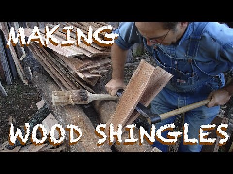 Making Old-fashioned Wood Shingles (or Shakes) - The FHC Show, ep 19