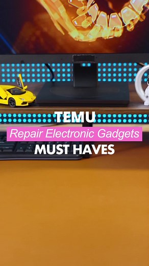 🛠️🔩 Tackle any repair project with ease using the 128-In-1 Precision Screwdriver Set!🔍 Search dpm2243 on Temu for this amazing product! #Temu