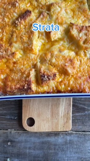Delicious Strata Recipe for Christmas Morning