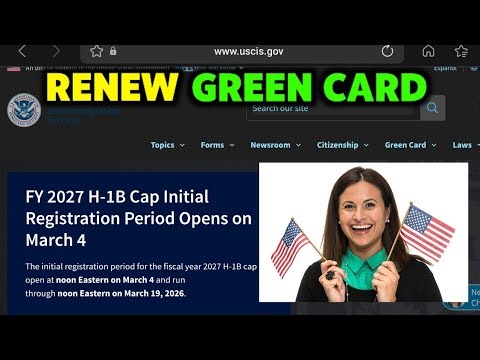 How To Renew Green Card Online 2026