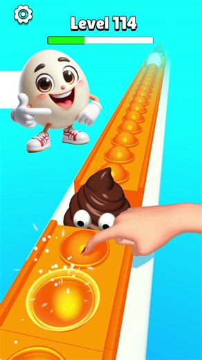 Poop run gameplay / 💩 poop mobile game #game #gameplay