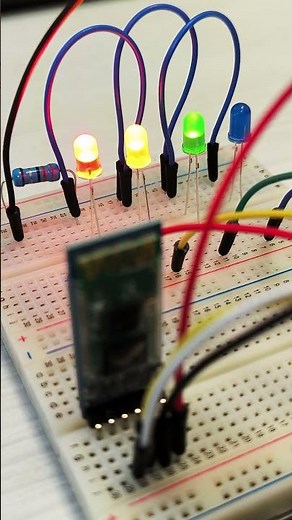 Ovládání LED kontrolek pomocí Bluetooth
