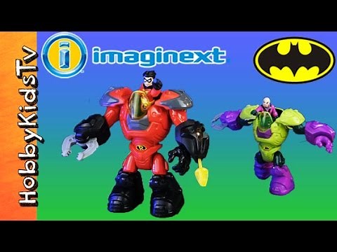 Toy Robin gets a Mech Suit by HobbyKidsTV