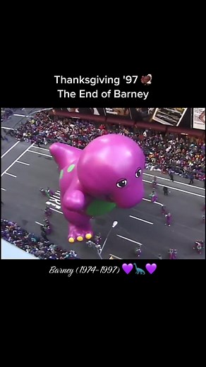 He still smiled through it all | Full vid by DelhiTheCat on YT #barney #funnyvideos #funnybarneyvideos #barneythedinosaur