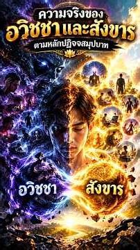 ความจริงของอวิชชาและสังขารตามหลักปฏิจจสมุปบาท #ธรรมะ #live #lordbuddha #พุทธวจน #buddha #inspiration