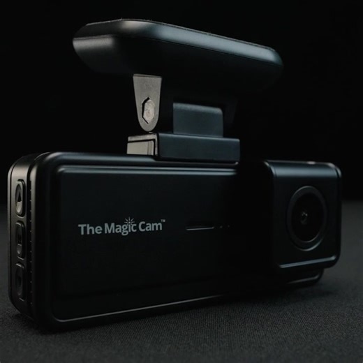 Capture every detail with The Magic Cam S500, featuring stunning 4K front and 1080p rear camera resolution for crystal-clear recording. With loop recording, it keeps capturing even when memory is full, ensuring you never miss a moment. Effortless setup and an easy-to-use app make it simple to start recording in minutes.