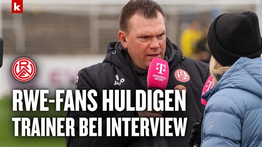 35K views · 309 reactions | RWE-Trainer Uwe Koschinat lobt seine Mannschaft nach einem schweren Spiel gegen Dortmund II. Die Essener Fans feiern währenddessen ihren Trainer. | kicker | Facebook