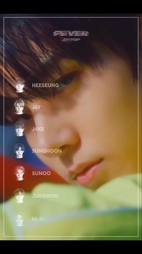 ENHYPEN Fever Line Distribution Analysis