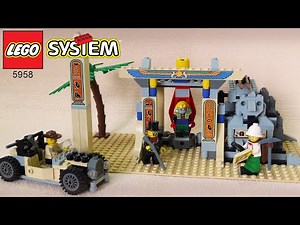 LEGO SYSTEM - Mummy's Tomb (Set 5958 - Adventurers Egypt Desert - Speed Build Instructions)