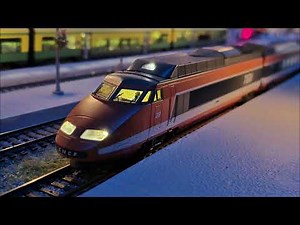 MODEL TRAINS NIGHT RUN AUTOMATION CONTROLED