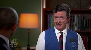 Stephen Colbert Helps President Barack Obama Polish His Résumé