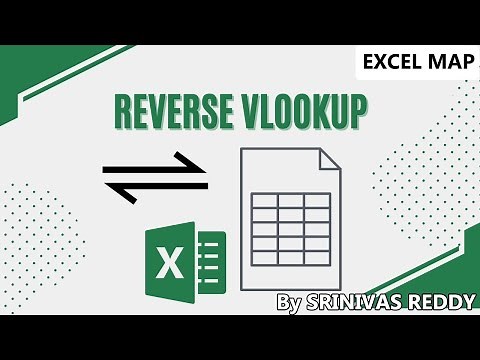 Reverse Lookup in Excel || MS Excel Tutorial