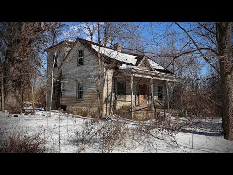 Beautiful Abandoned Victorian Cottage is Actually Log Cabin Hidden Behind Walls in West Virginia