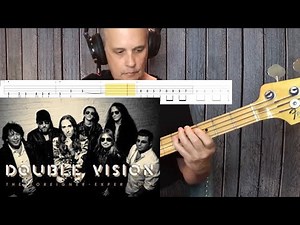 “Double Vision” - Foreigner - (bass cover/tab/Lyrics) FRANKS BASS COVERS