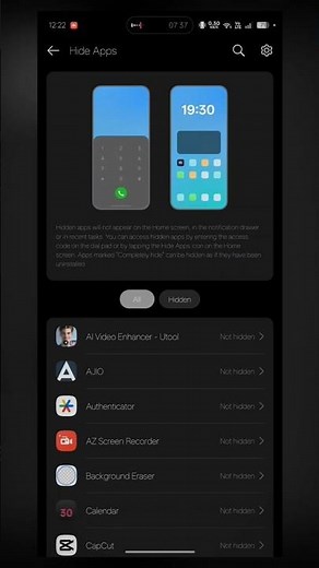 How to Setup HIDE APPS after ANDROID 16 Update on Any Realme Phone!