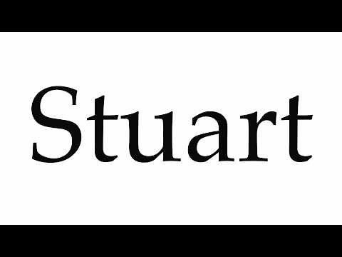 How to Pronounce Stuart